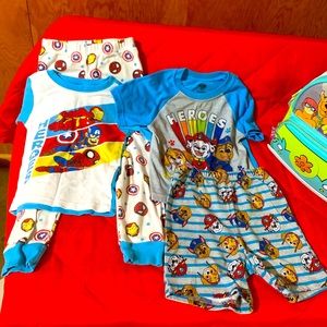 2 pairs of PJs